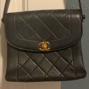 AUTHENTIC CHANEL mini bag....lamb skin❤️